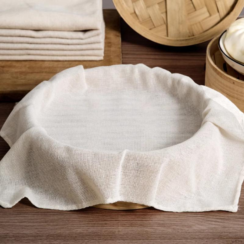 3Pcs Round Pure Cotton Steamer - Kitchen Accessories For Baking review and price