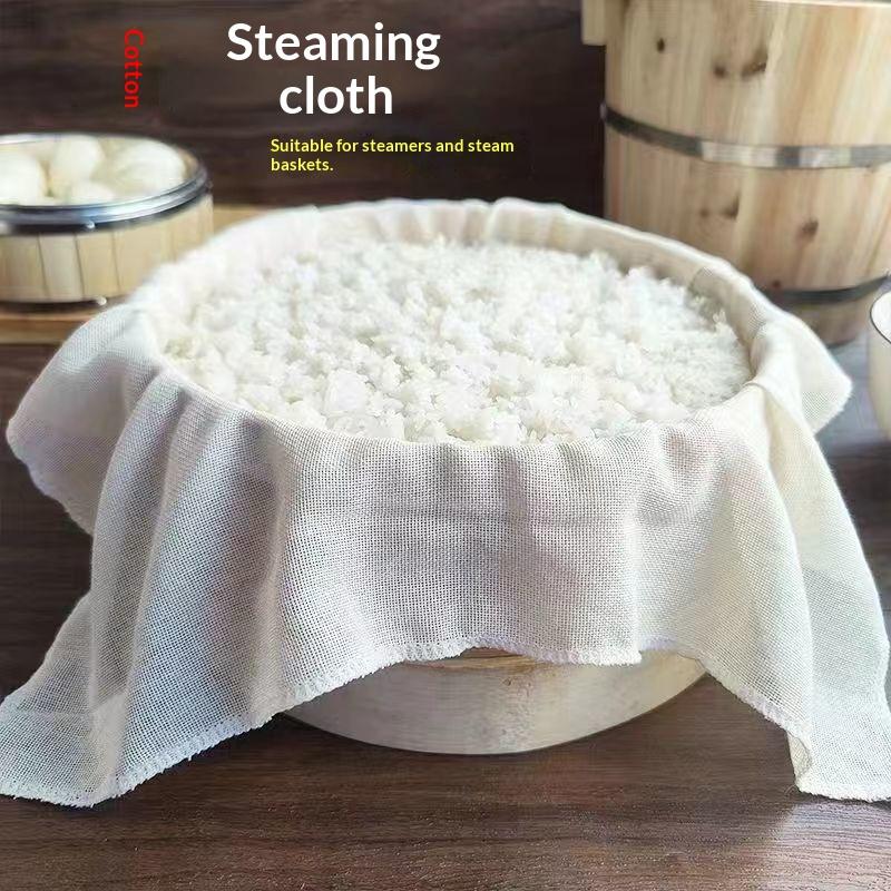 3Pcs Round Pure Cotton Steamer - Kitchen Accessories For Baking review and price