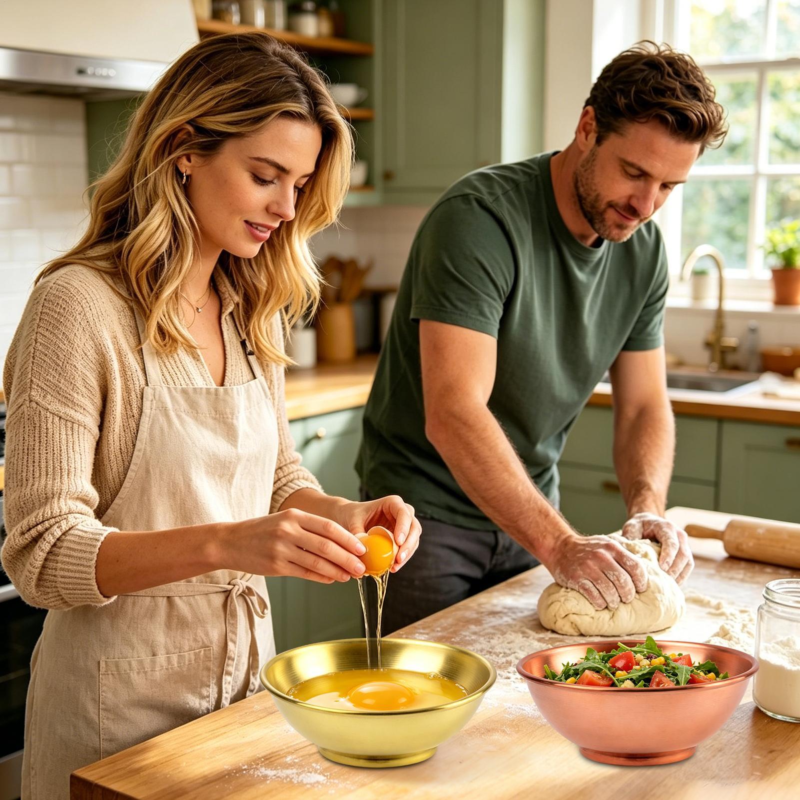 Copper Bowl Large Storage Cont - Kitchen Baking Bowls review and price