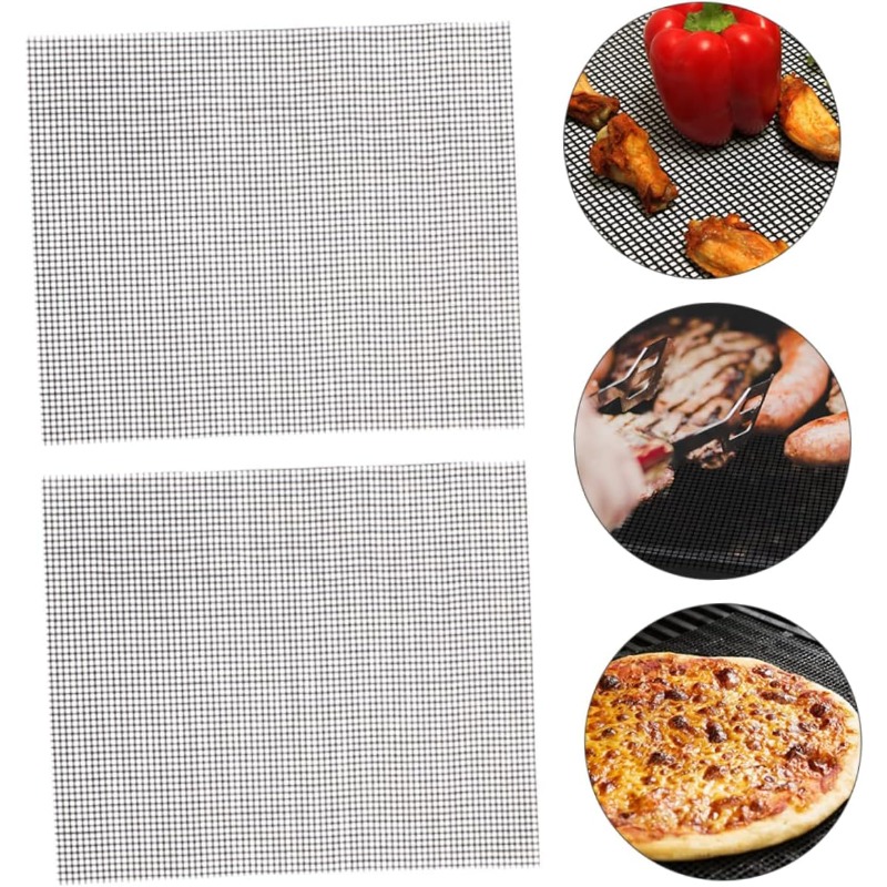 1PC Non-stick BBQ Grill Mesh M - Super Kitchen Baking Mat review and price