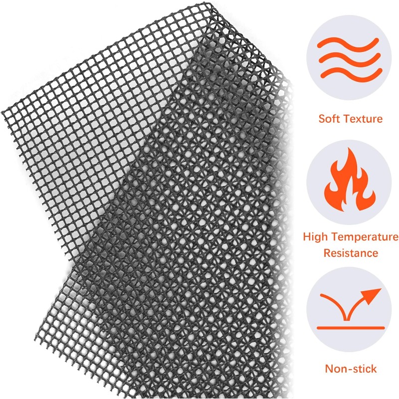 1PC Non-stick BBQ Grill Mesh M - Super Kitchen Baking Mat review and price