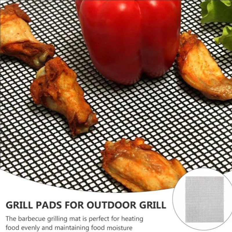 1PC Non-stick BBQ Grill Mesh M - Super Kitchen Baking Mat review and price