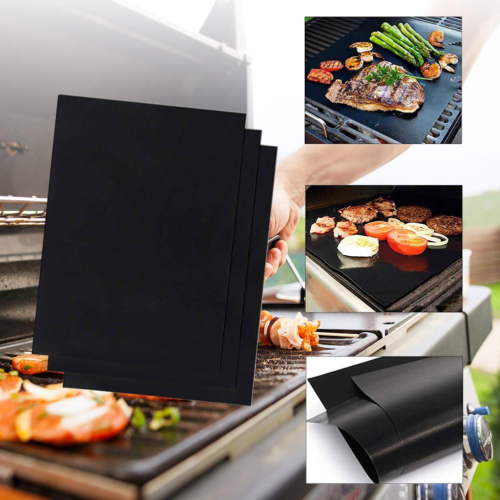 1-10PCS BBQ Grill Mat Non-stic - Super Kitchen Baking Mat review and price