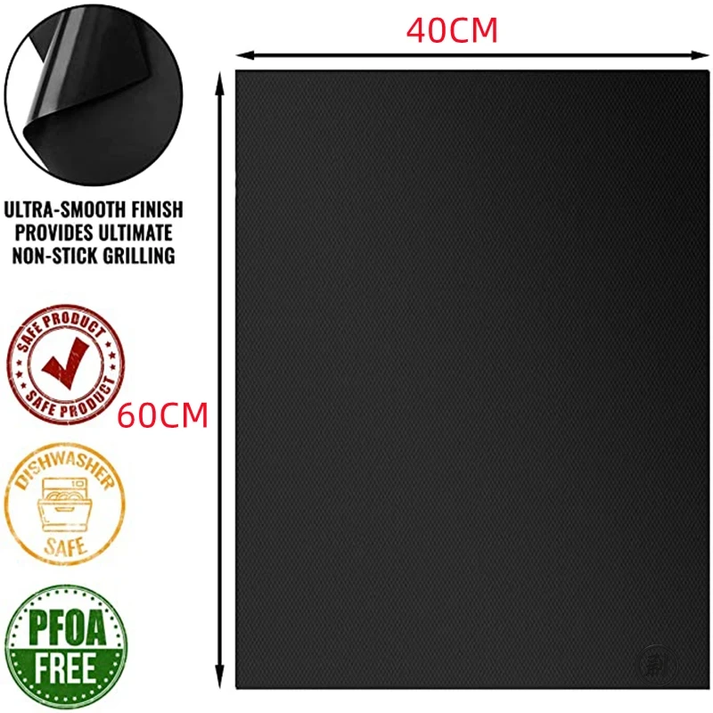 1/5/10pcs 60*40cm Non-stick BB - Super Kitchen Baking Mat review and price