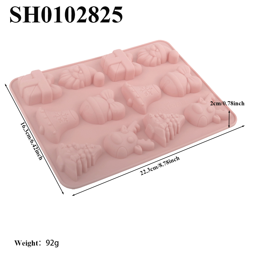 Christmas Element Silicone Cho - Baking Kitchen Design review and price