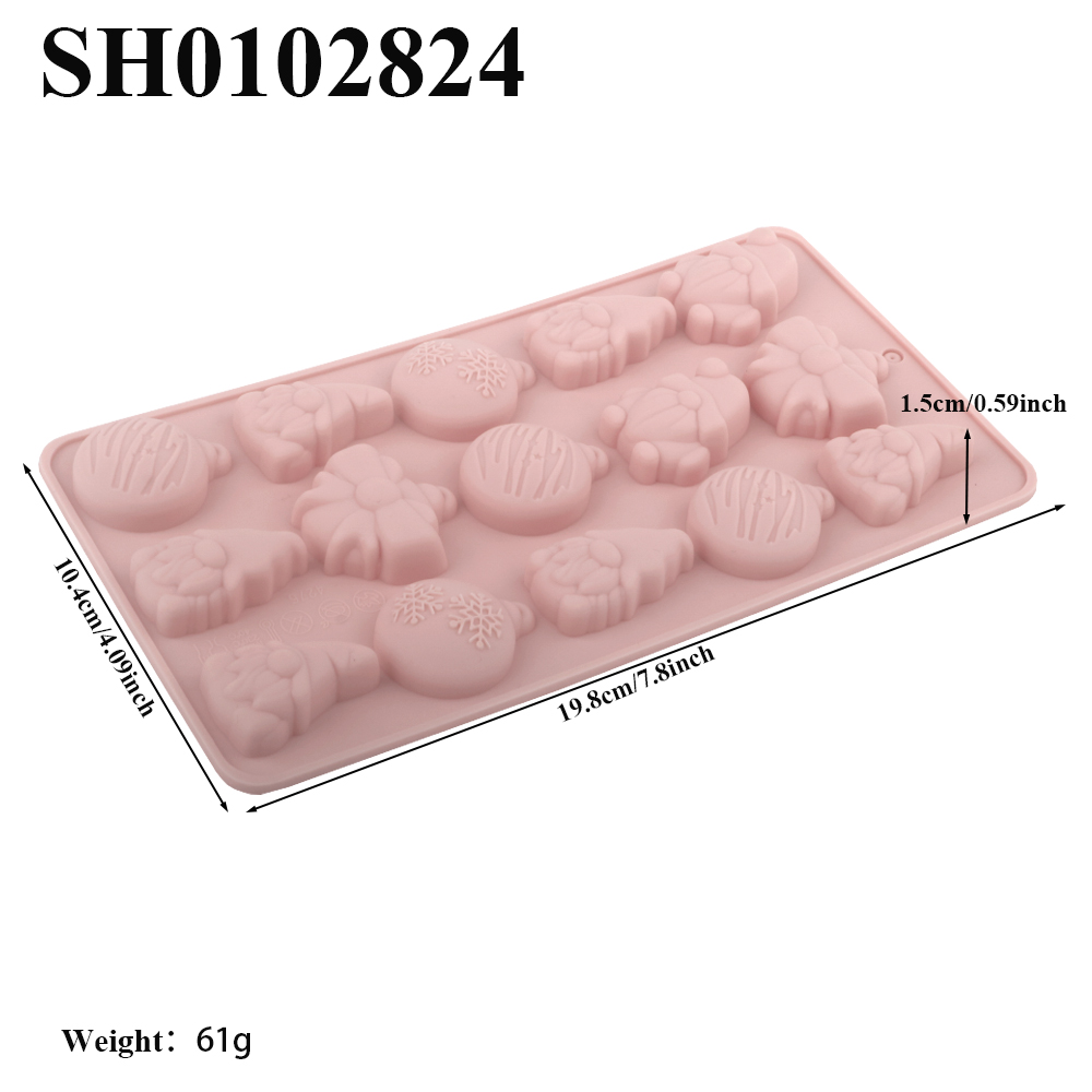 Christmas Element Silicone Cho - Baking Kitchen Design review and price