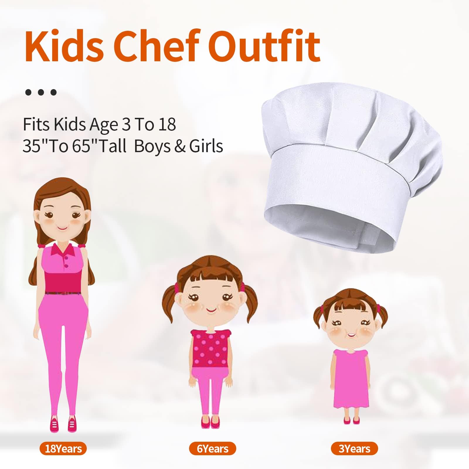 4PCS White Party Cap Hat Costu - Kitchen Baker review and price