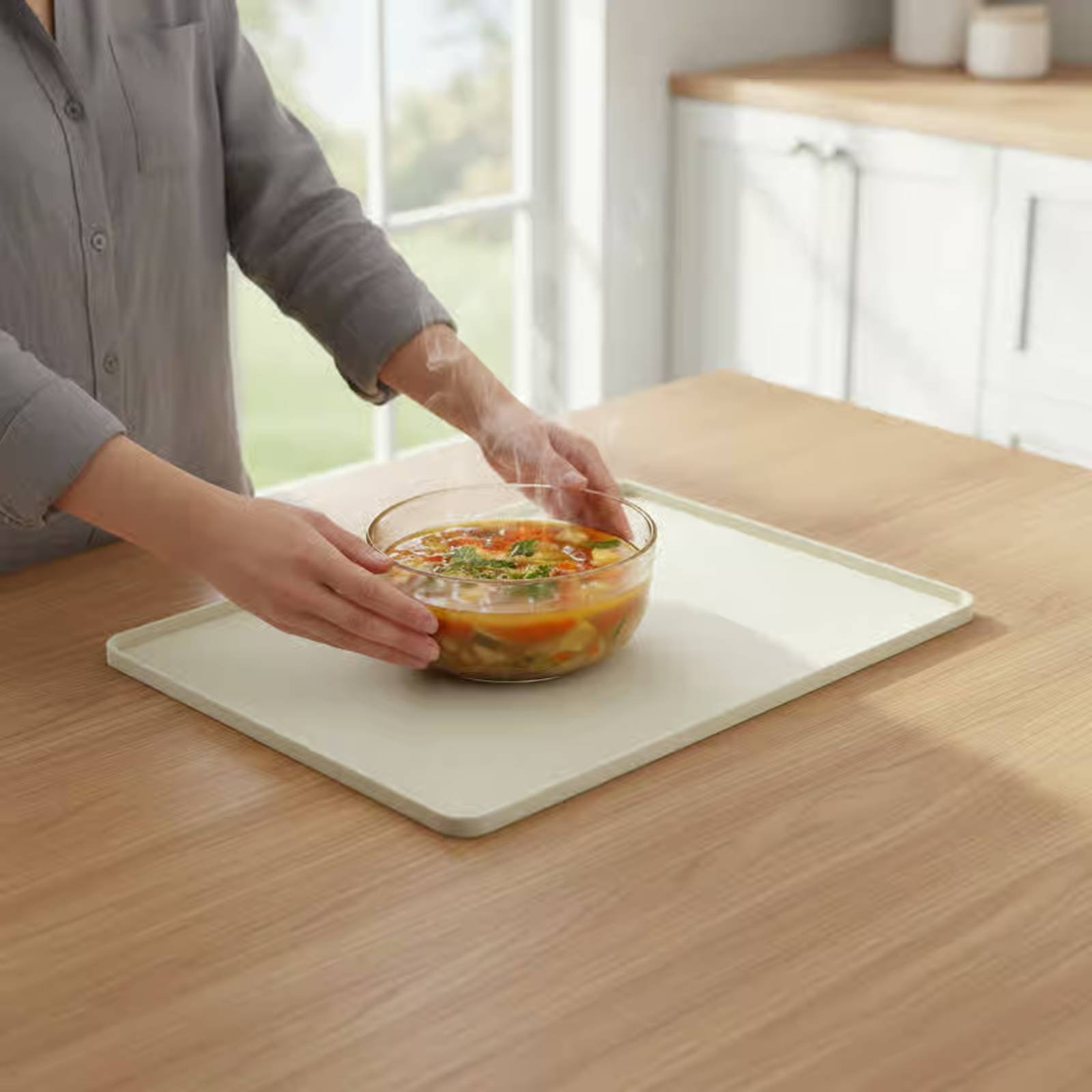 Silicone Microwave Top Mat Fle - Kitchen Accessories For Baking review and price