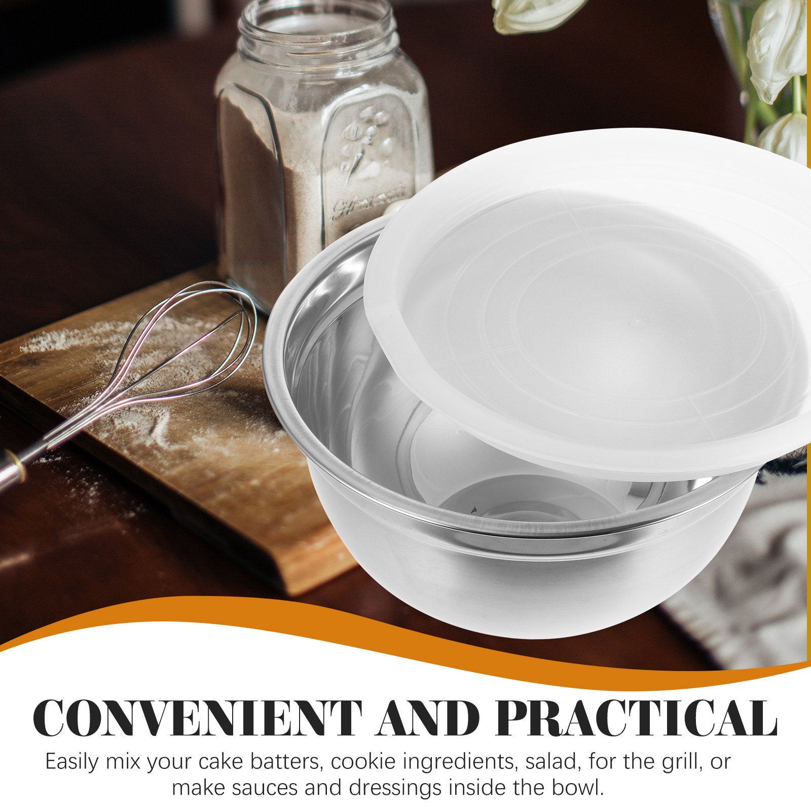 Stainless Steel Mixing Bowl La - Kitchen Baking Bowls review and price